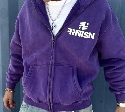 Origin Vintage Zip Up (Lavender)